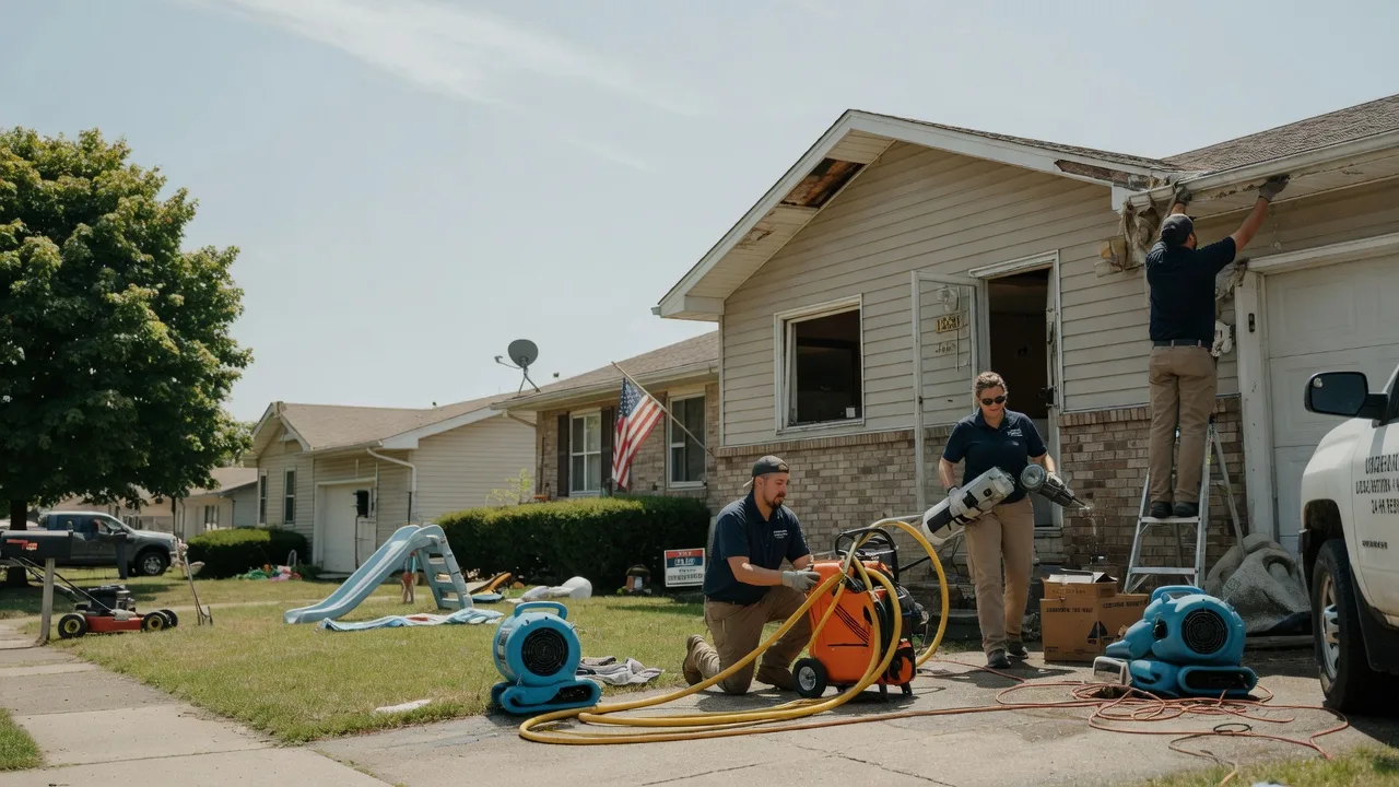 Water Damage Restoration in Evansville, AR near me